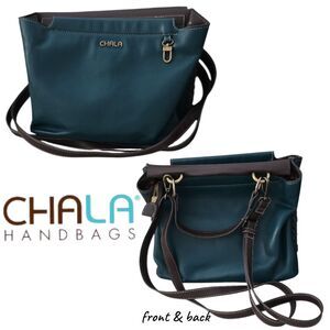 Turquoise CHALA With NO Charm Satchel Crossbody Shoulder Bag & Adjustable Strap